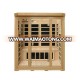 wooden solid small glass home steam far infrared sauna room